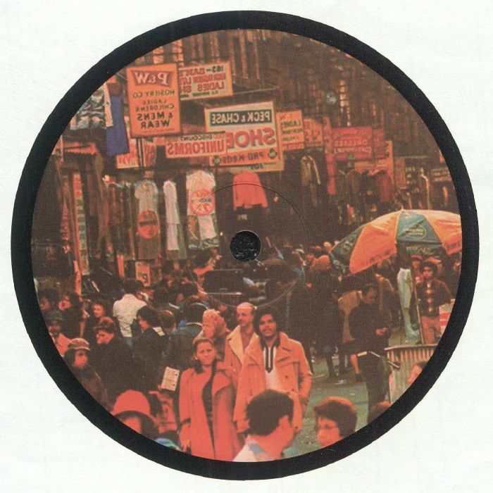 Portada trasera del vinilo Black Disco Demo Club – Disco Royale, publicado por Disco Dub 45. Edición limitada en vinilo de 12", 45 RPM, 180 g. Imagen con fotografía urbana sin texto visible.