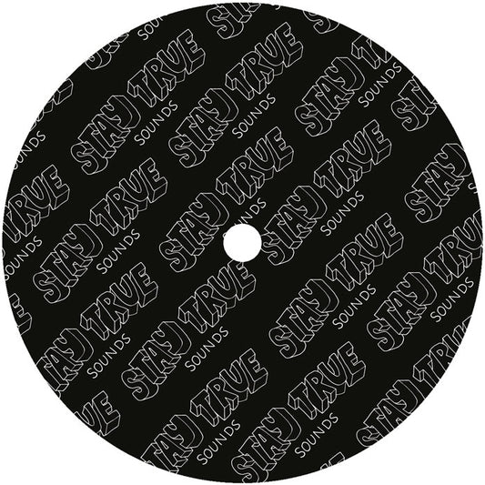 Lado B vinilo Jazzanova Feat. Vikter Duplaix – That Night 12" EP cara con diseño negro Stay True Sounds repetido sin texto de pistas visible.