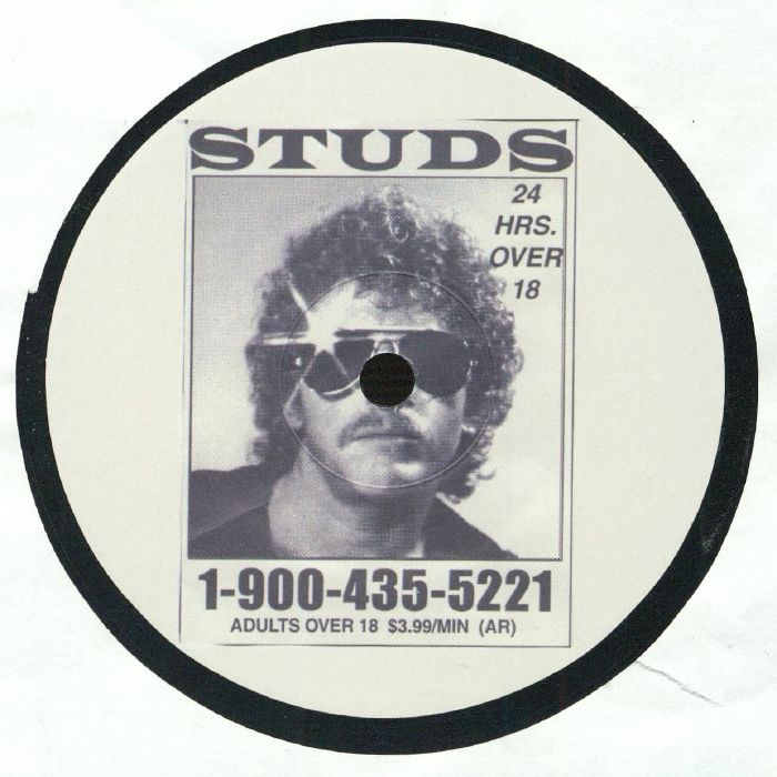 Vinilo Dylan-Thomas – Hala / ASAP, lado B con etiqueta de Studs y retrato en blanco y negro.