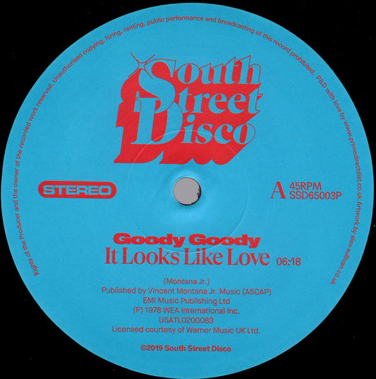 Goody Goody – It Looks Like Love / Super Jock