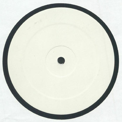 Portada trasera del vinilo sin texto visible ni detalles impresos. Vinilo en formato 12", White Label.