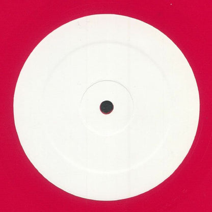 Contraportada del vinilo de GU's Jaz Collective – Afro Gente / Fuego De Sangre, publicado por Strictly Jaz Unit Muzic. Vinilo rojo sin texto visible en la etiqueta.