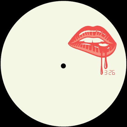 Cara B del vinilo Jamie 3:26 – Dancefloor Damage Vol. 1, lanzado por 3:26 Records en 12". Texto impreso: lista de canciones y sello discográfico.