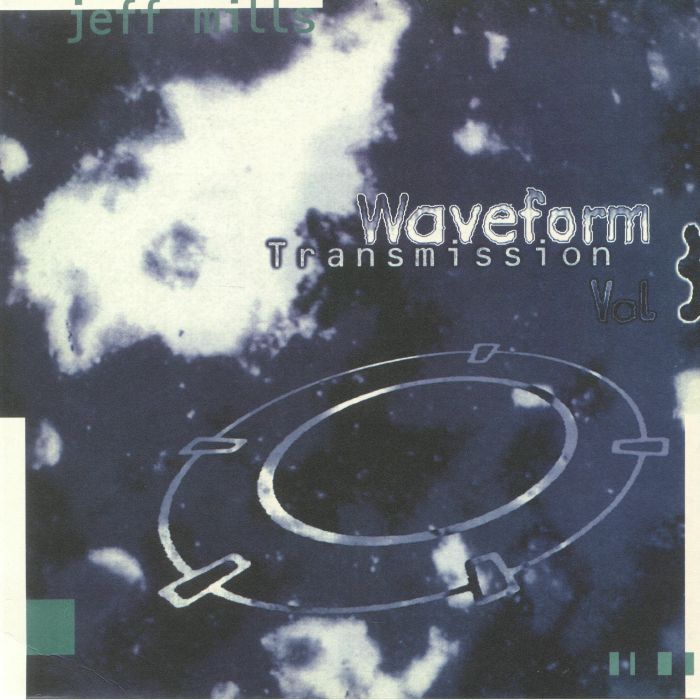Portada delantera del vinilo Jeff Mills – Waveform Transmission Vol. 3, lanzado por Tresor en formato 2xLP. Diseño abstracto con tonos oscuros y tipografía futurista.