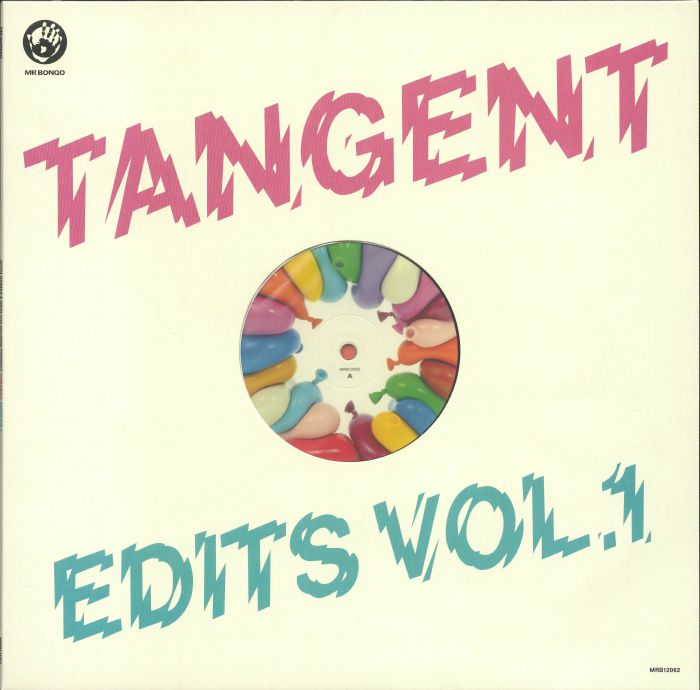Portada delantera del vinilo John Gómez & Nick The Record – Tangent Edits Vol. 1 publicado por Mr Bongo. Diseño llamativo con título en letras grandes.