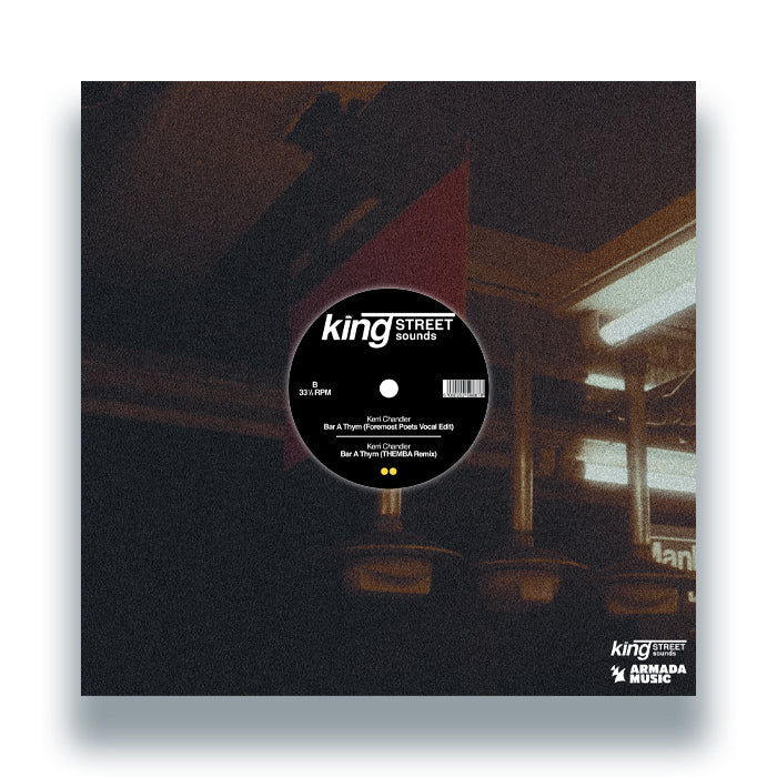 Lado B del vinilo con remixes de Foremost Poets y THEMBA. Edición en 12" de BPM King Street Sounds.