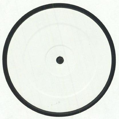 Contraportada del vinilo "Mike Huckaby – My Life With The Wave 1" (12" + CDr, sello S Y N T H), sin lista de canciones visible, con detalles en el diseño.