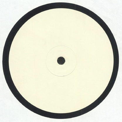 Contraportada del vinilo Mr. G - Gettin’ Somewhere? EP en el sello Phoenix G. Diseño limpio y sin texto en la etiqueta, resaltando el enfoque minimalista del disco.
