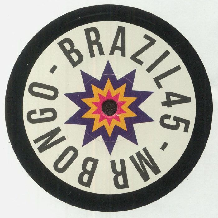 Portada delantera del vinilo Cafua / Crioula Multicolorida de Nonato & Seu Conjunto y José Roberto, lanzado por el sello Mr Bongo en formato 7".