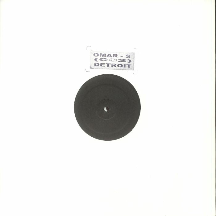 Contraportada del vinilo Omar-S – 002 (20th Anniversary Edition), bajo el sello FXHE Records. El vinilo es un doble 12" sin información adicional visible.