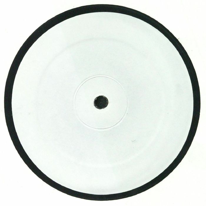 Contraportada del vinilo Omar-S – 004 en formato de 12" white label, lanzado bajo el sello FXHE Records. La etiqueta es completamente blanca sin detalles adicionales.