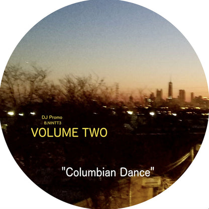 Centro del lado B del vinilo Rahaan – Edits & Remixes Inspired By The Golden Age Of Chicago's Club Culture (Volume 2), incluye el track “Columbian Dance”, lanzado por Now Is Not The Time.