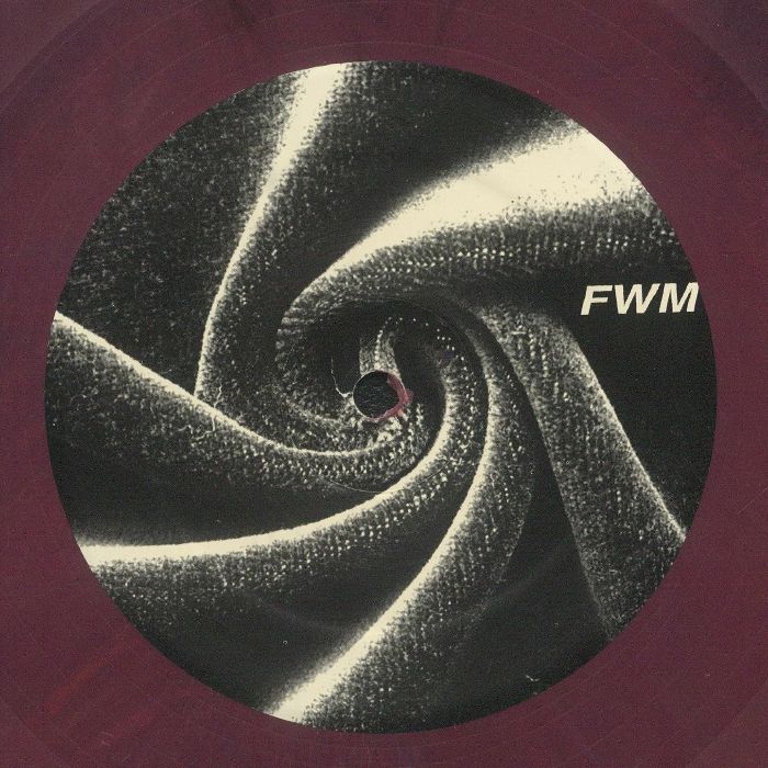Lado B del vinilo Stefan Ringer – Sexual Obsession en púrpura gris marmoleado, etiqueta con diseño espiral abstracto y logo FWM visible.