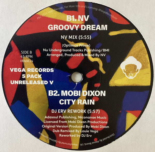Varios Artistas – Vega Records 5 Pack Unreleased V