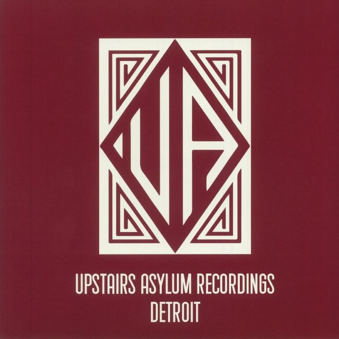 Portada del vinilo Varios Artistas – Hed Kandi Volume 1, 12” EP con logo de Upstairs Asylum Recordings Detroit sobre fondo granate.