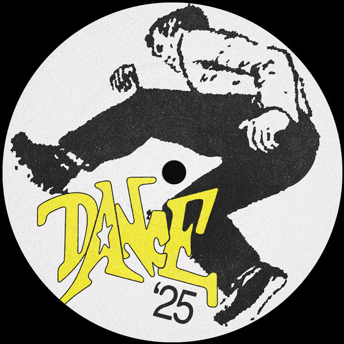Portada trasera del vinilo Varios Artistas – Keep It In The Family Vol. 2 publicado por Handy Records. Impreso: lado B con ilustración "DANCE '25".