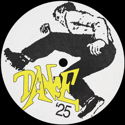 Portada trasera del vinilo Varios Artistas – Keep It In The Family Vol. 2 publicado por Handy Records. Impreso: lado B con ilustración "DANCE '25".