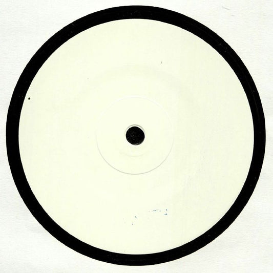 Lado B del vinilo Wax – No. 30003, 12" white label sin datos impresos, etiqueta blanca limpia con leve marca en la parte inferior.